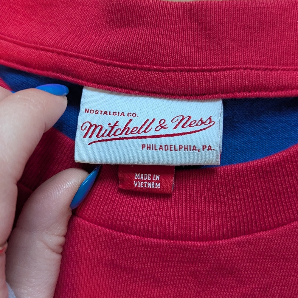 Mitchell & Ness Cooperstown Men's Chicago Cubs Long Sleeve Crew Neck XL - Picture 4 of 8